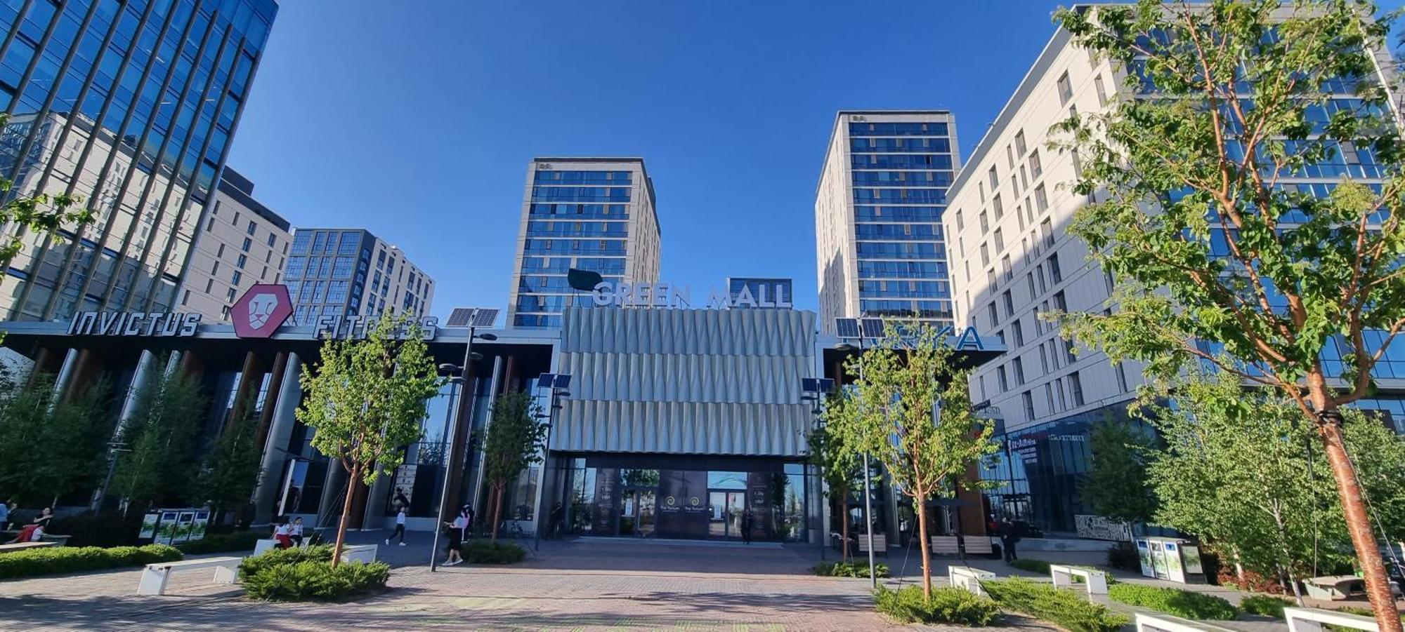 Green Quarter Business Class Apartments Astana Ngoại thất bức ảnh